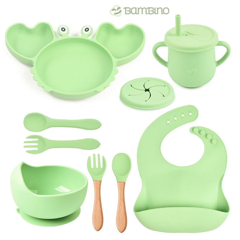 Kit Alimentação de Silicone para Bebês