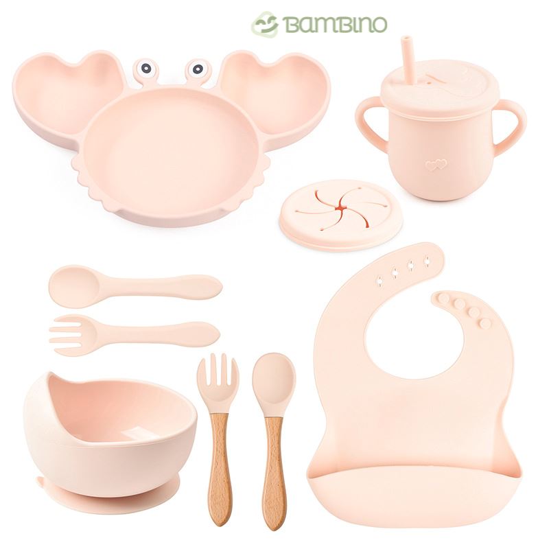 Kit Alimentação de Silicone para Bebês