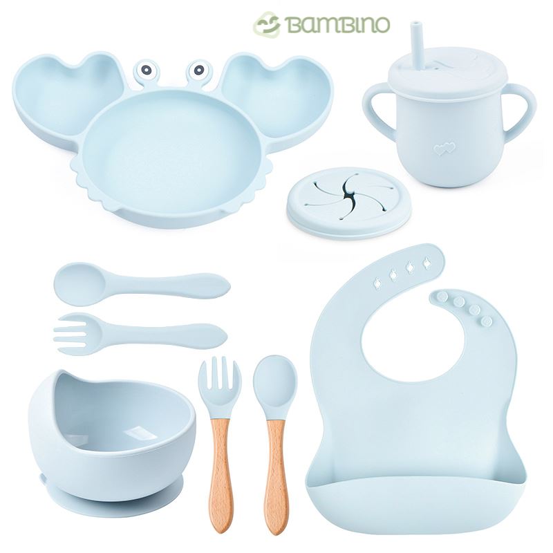 Kit Alimentação de Silicone para Bebês