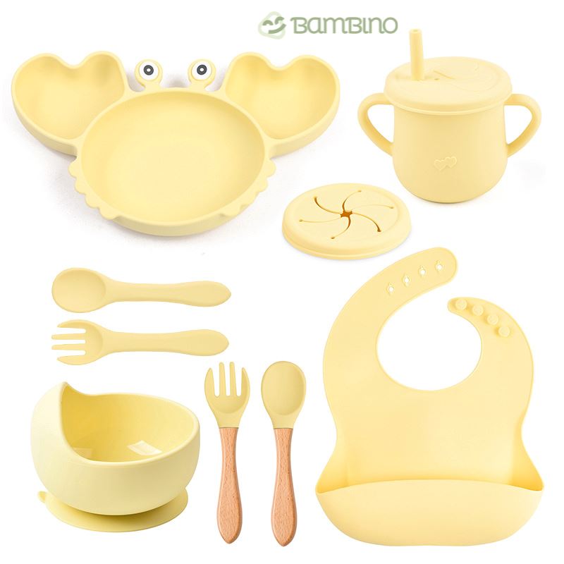 Kit Alimentação de Silicone para Bebês