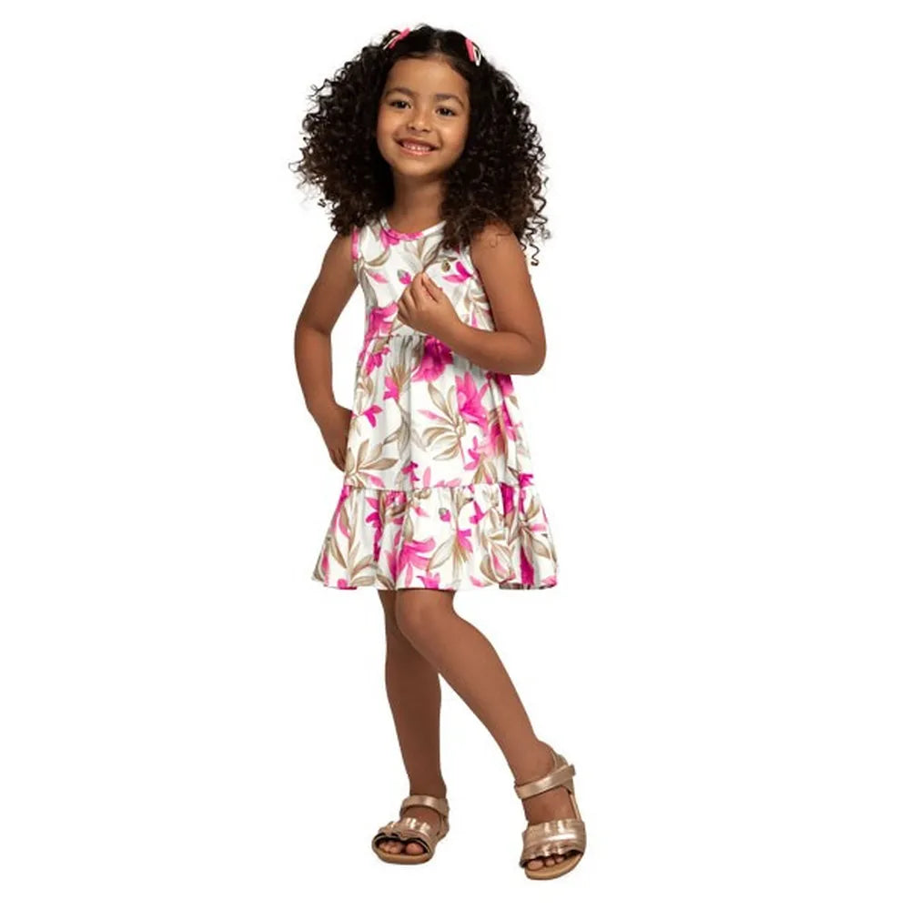 VESTIDO INFANTIL MILON FLORAL